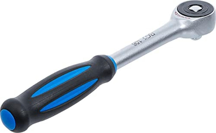 BGS 106 | Umschaltknarre mit Drehgriff | feinverzahnt | 10 mm (3/8") | ergonomisch | rutschfest | Kn