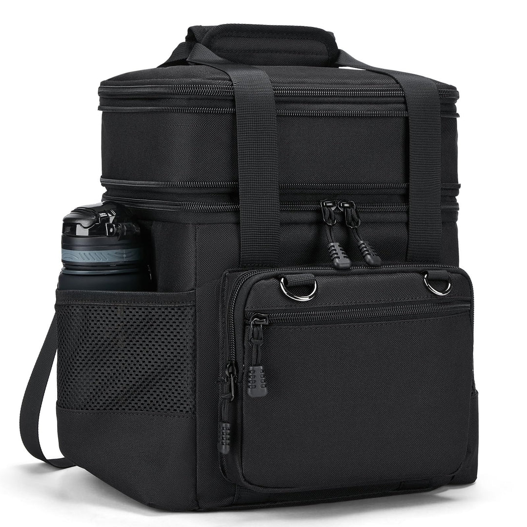 Kühltasche, Lunchtasche für Damen und Herren, wasserdicht, auslaufsicher, verstellbare Träger, gross