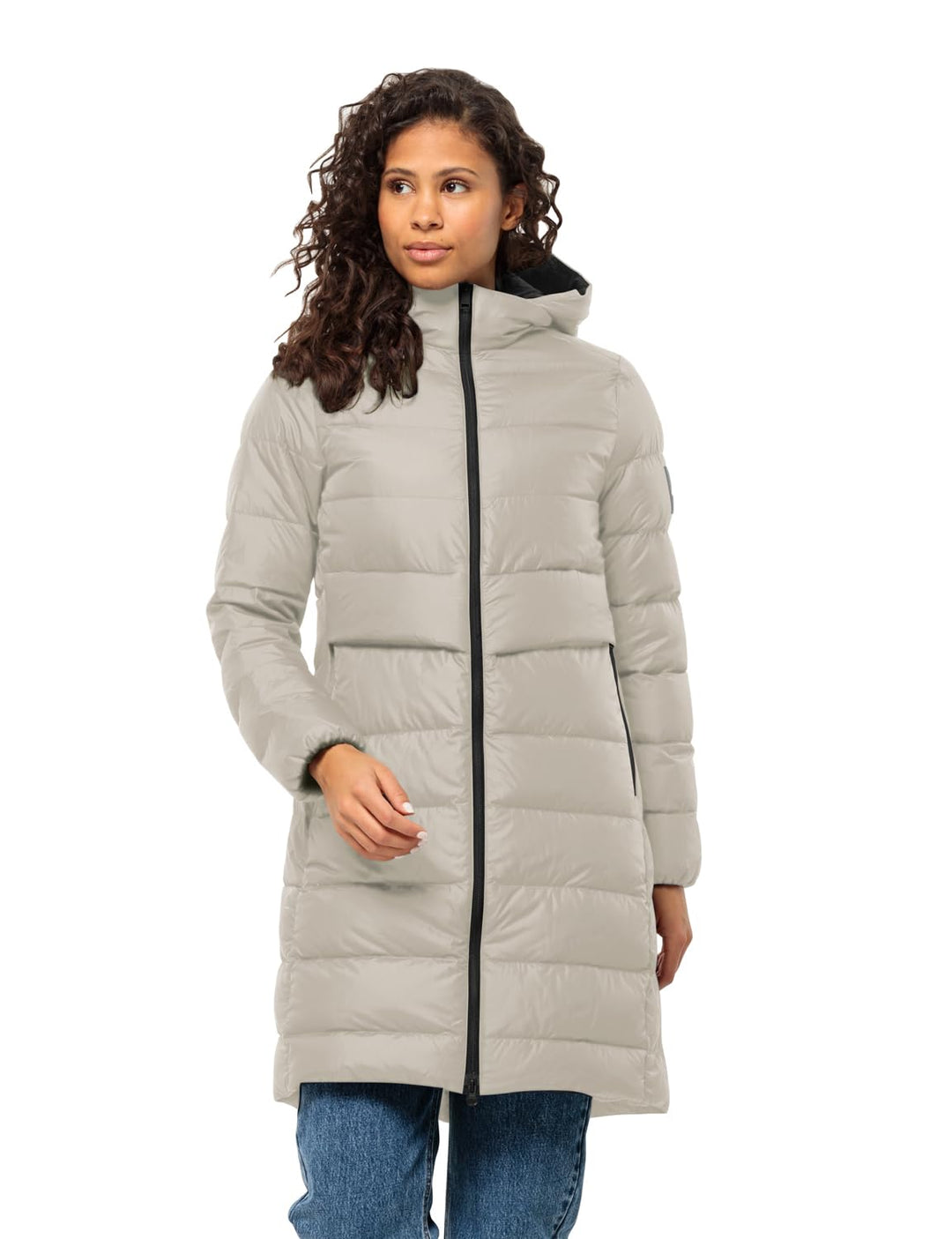 Jack Wolfskin Damen Lenauplatz Coat W Daunenmantel S seal, S seal