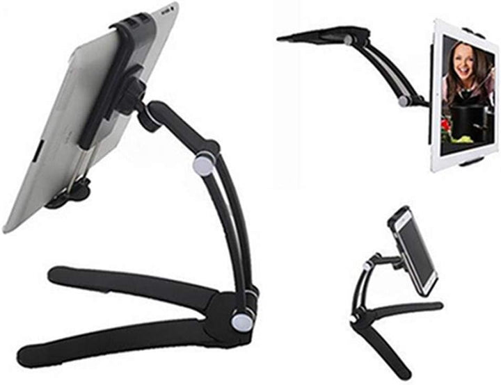 Tablet PC Handyhalter Zubehör Anti-Rutsch-Küchenständer Wandhalterung Tablet-Halter for 7-12 Zoll Ta