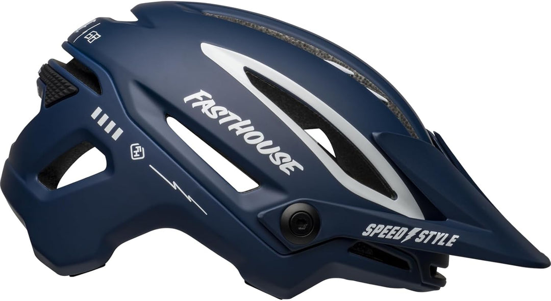 BELL Herren Sixer MIPS Helm L Mt/Gls Blue/White Fasthouse, L Mt/Gls Blue/White Fasthouse