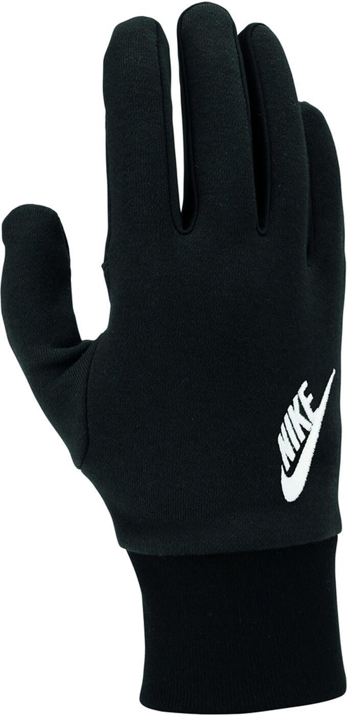 Nike Herren Tg Club Fleece Fingerhandschuhe S 091 Black/Black/White, S 091 Black/Black/White