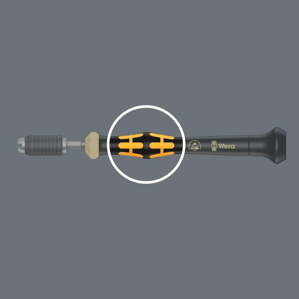 Wera '05074800001 1460 Kraftform Micro ESD voreingestellter, einstellbarer Drehmomentschraubendreher