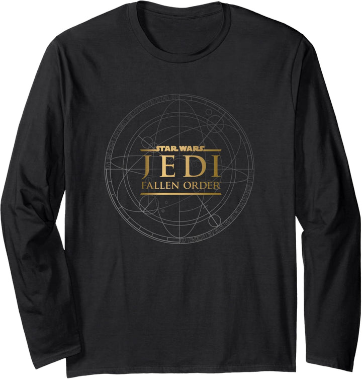 Star Wars Jedi Fallen Order Logo Langarmshirt