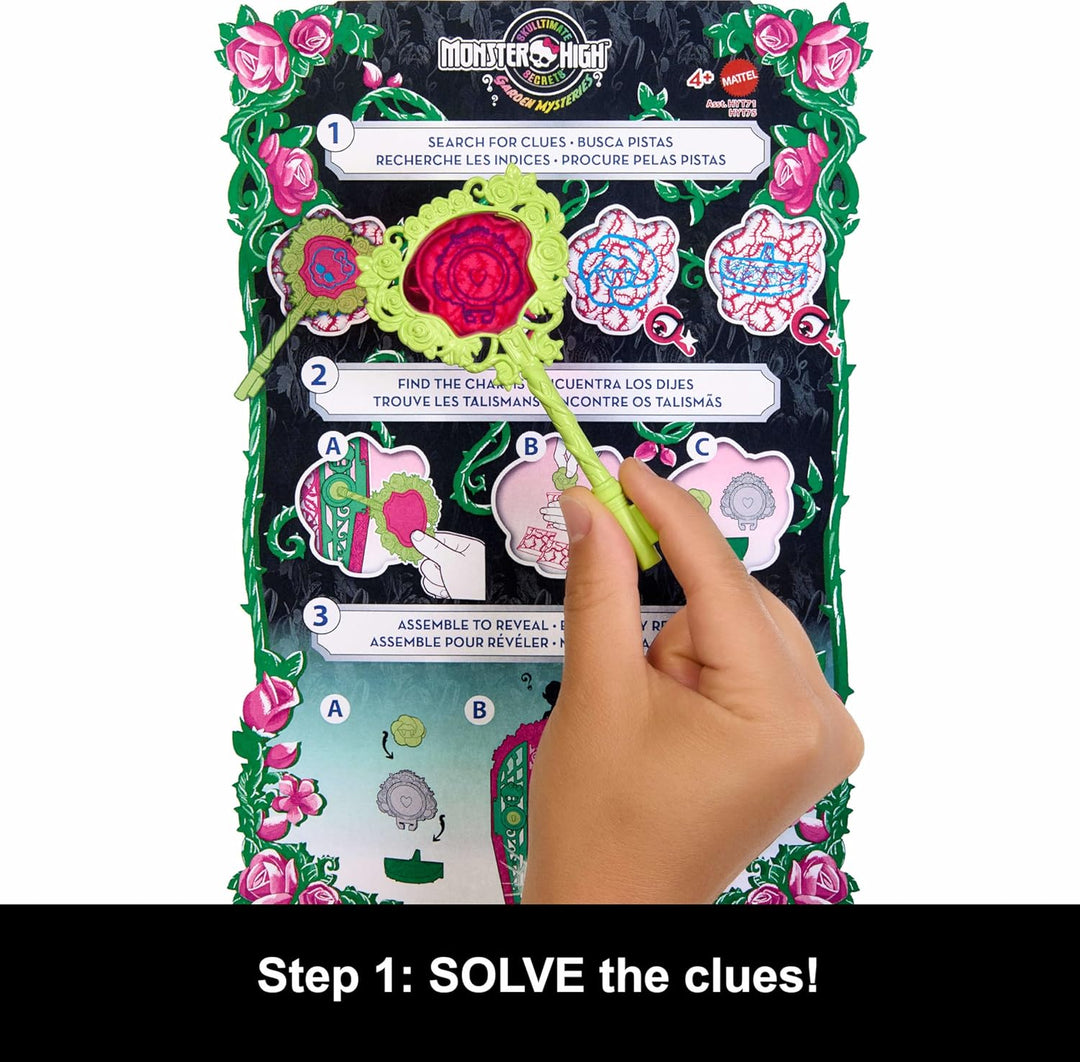 Monster High Skulltimate Secrets, Puppe und Zubehör, Garden Mysteries Venus McFlytrap mit zauberhaft
