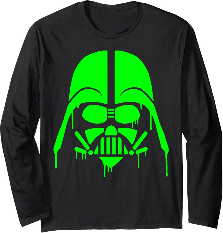 Star Wars Darth Vader Slime Portrait Langarmshirt