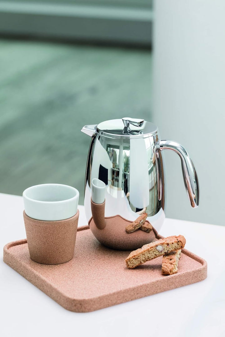 Bodum columbia Kaffeebereiter (Doppelwandig, Edelstahl, Spülmaschinengeeignet, 1,5 liters) glänzend
