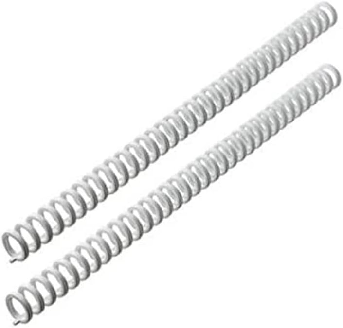 GBC 387340E ClickBind Binderücken Bis zu 145 Blatt, weiss, 16mm (50er Pack), 16mm