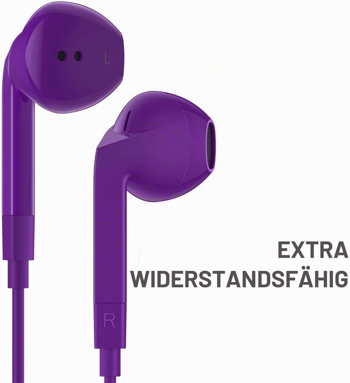 LUDOS FEROX USB C Kopfhörer, 5 Jahre Garantie für iPhone 16 15 Pro Max Plus Samsung Galaxy S24 S23 U