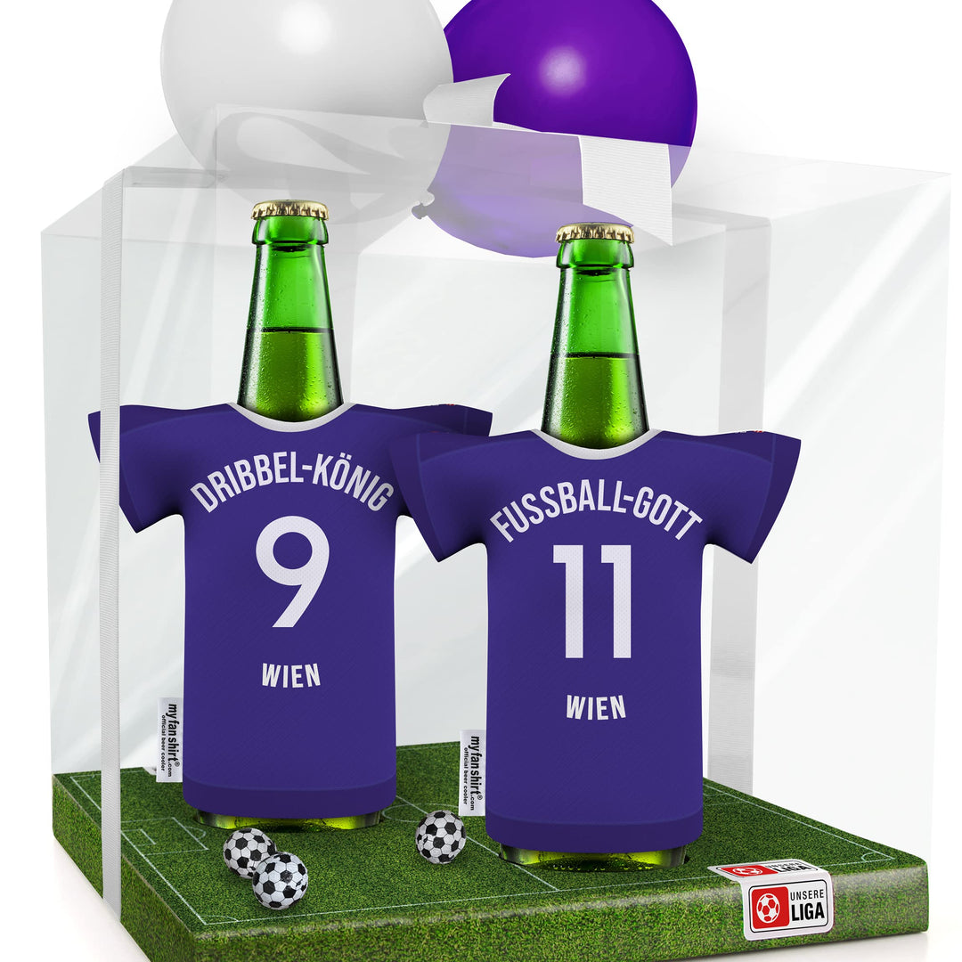 Männer Geschenk Box für Austria Wien-Fans PERSONALISIERBAR | Fanartikel Geschenk-Set Mann Freund Bru