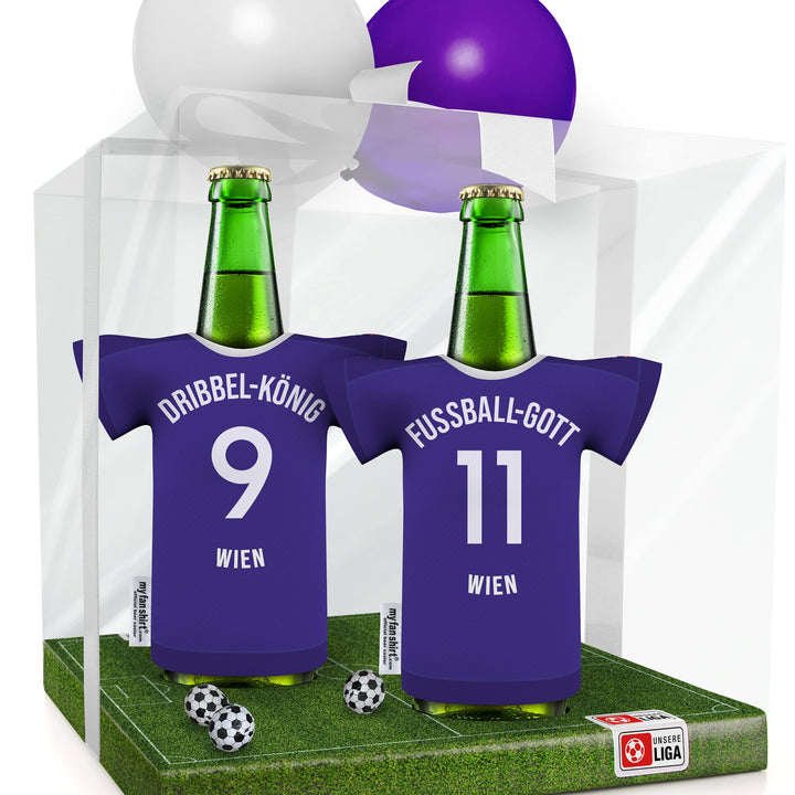 Männer Geschenk Box für Austria Wien-Fans PERSONALISIERBAR | Fanartikel Geschenk-Set Mann Freund Bru