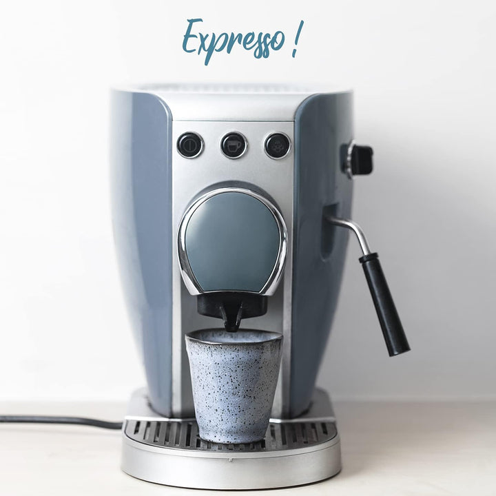 Origeens ESPRESSOTASSEN SET I 4x Keramik Espresso-Tassen, handgefertigt in Portugal I Espressotasse