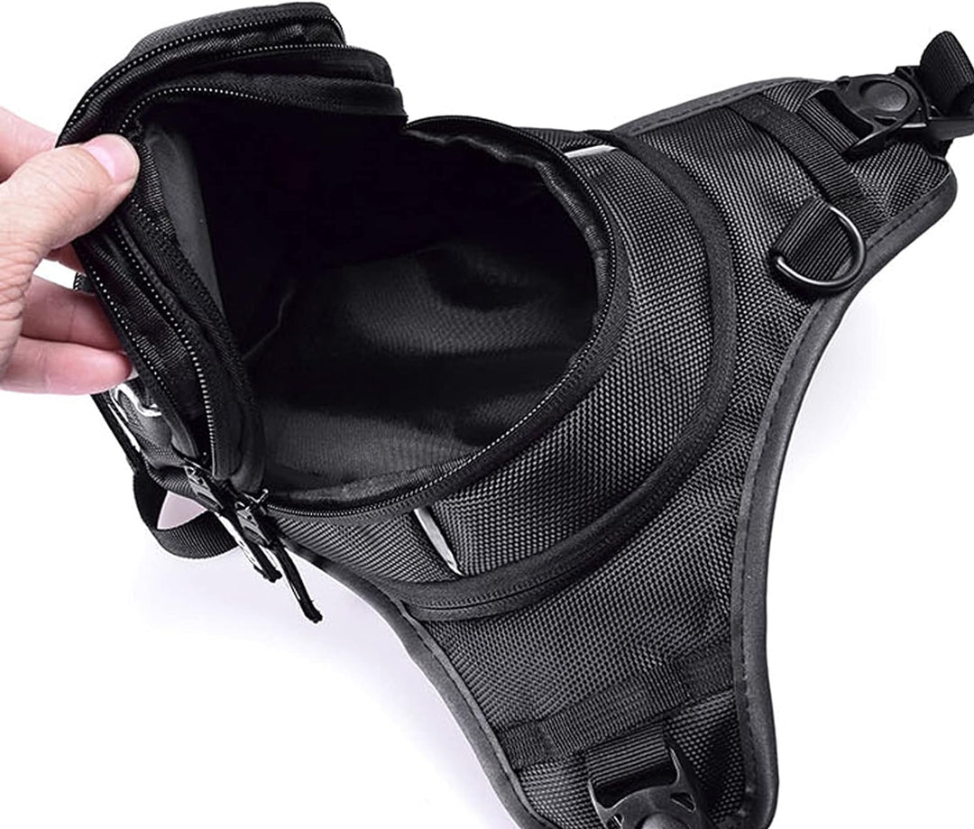 Taktische Motorrad-Beintasche Drop-Beintasche – Oberschenkel-Taille, Bauchtasche, Mehrzweck-Militärt