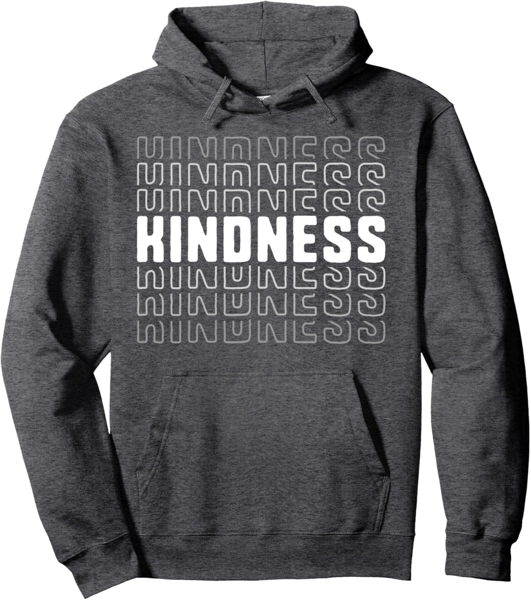 Vintage Kindness Teacher School Mindset Kind Retro 70s 80s Pullover Hoodie