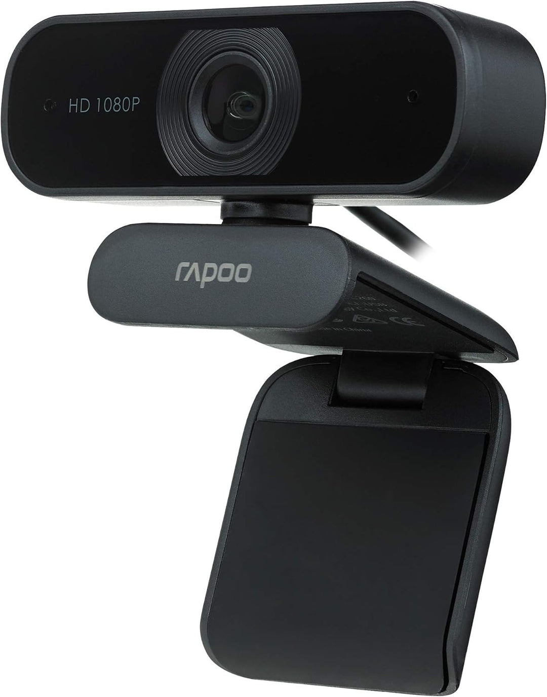 Rapoo XW180 Full HD Webcam 1080p, 80° Sichtfeld, Autofokus, Rauschunterdrückung, USB-Anschluss, für