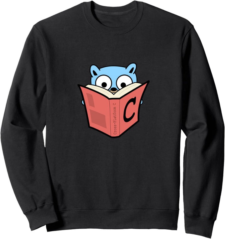 Go Developer Tee Golang Cross Plateau C Gopher T-Shirt Sweatshirt