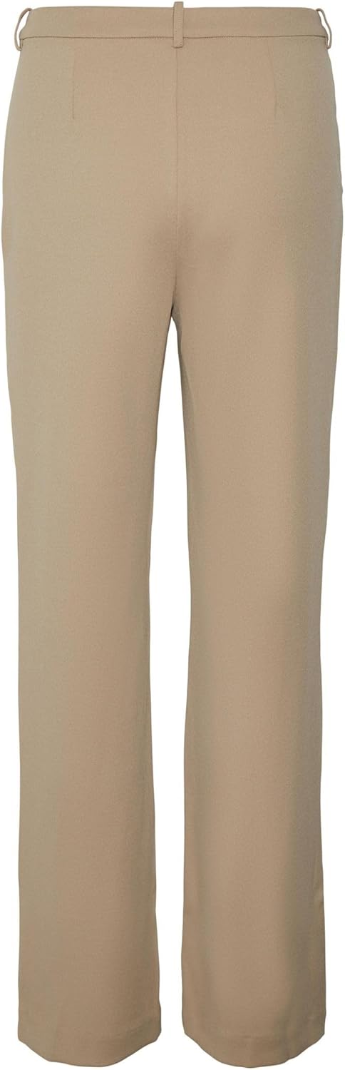 VERO MODA Female Hose VMZAMIRA Mittlere Taille Hose XS / 34L Silver Mink, XS / 34L Silver Mink