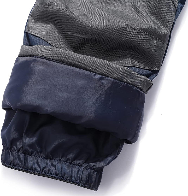 BenBoy Kinder Skihose Schneehose Wasserdicht Softshellhose Gefüttert Warm Hosenträgerhose Latzhose W