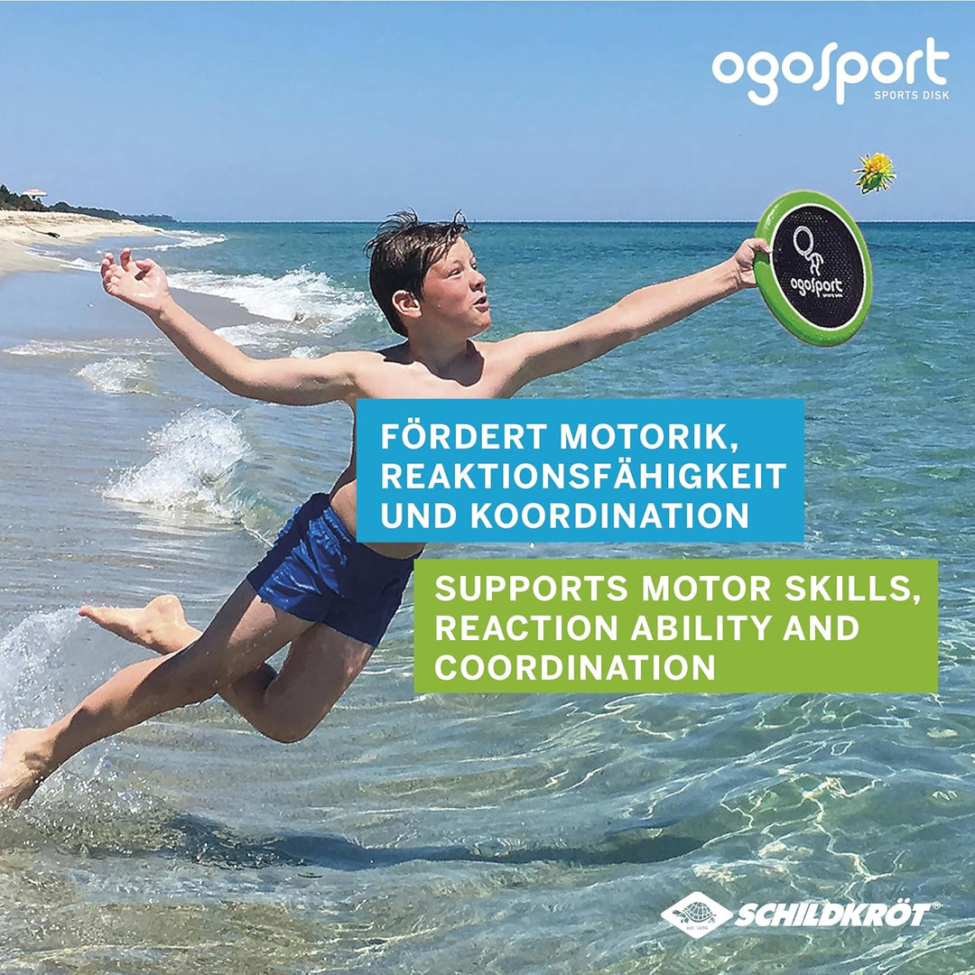 Schildkröt Ogo Sport Set, 2 Ogo Softdiscs Ø29cm, 1 Ball, Standardgrösse, der beliebte Spiel-Klassike