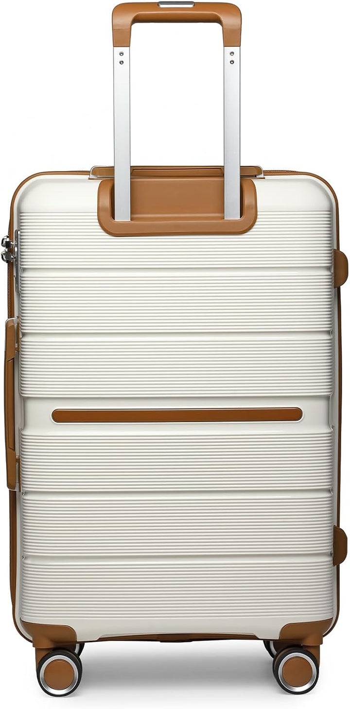 British Traveller Reisekoffer Mittelgross Koffer Trolleys Mittelgross Hartschalenkoffer 100% PP Hand