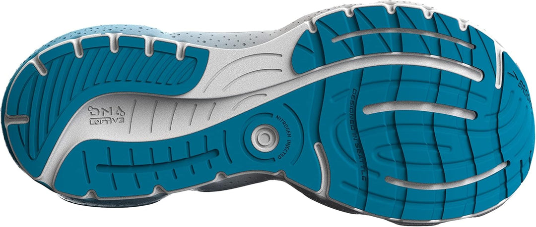 Brooks 44 EU Grau Orange Blau, 44 EU Grau Orange Blau