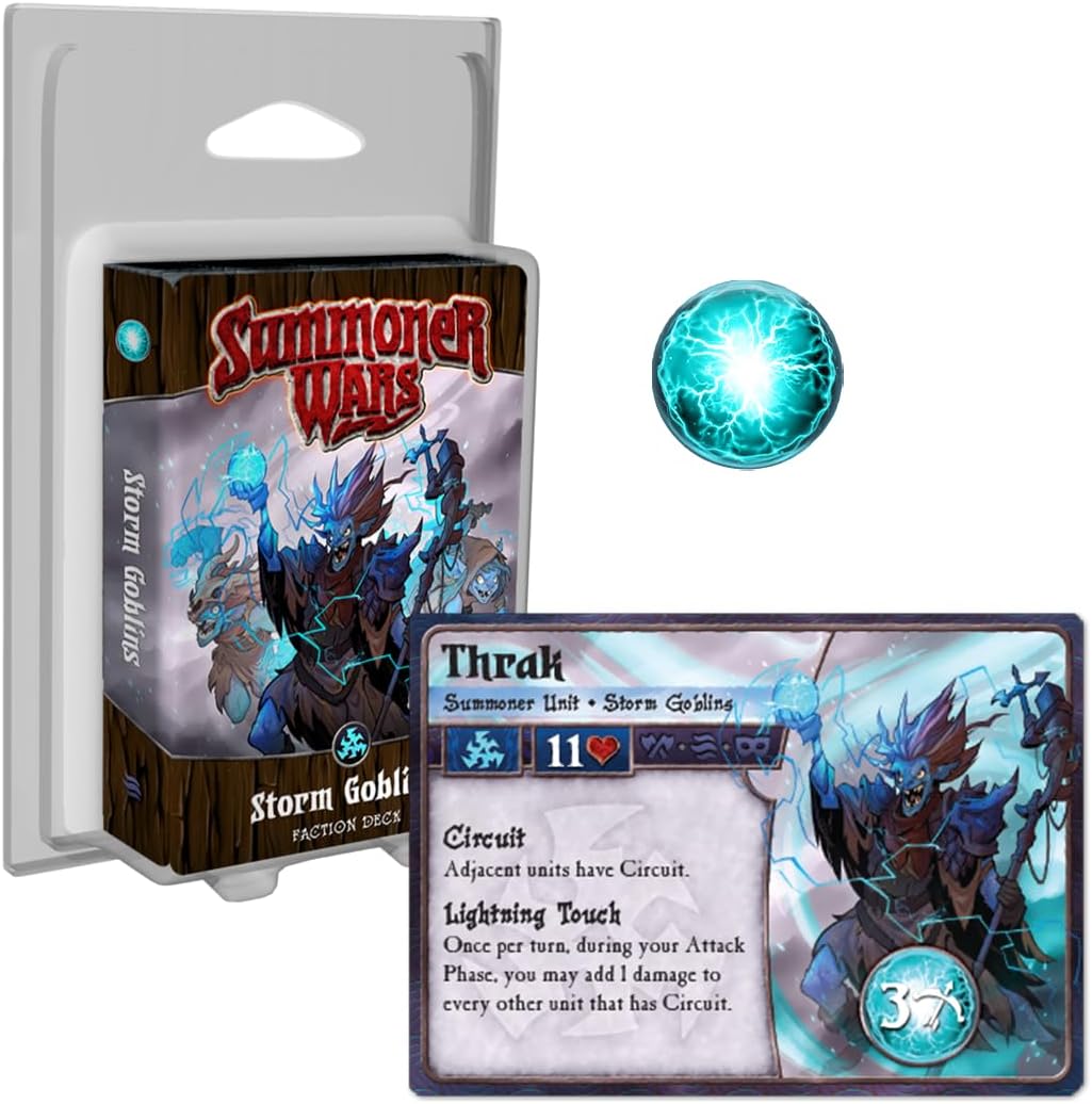 Plaid Hat Games | Summoner Wars Storm Goblins Faction Deck | Kaartspel | Uitbreiding | Vanaf 9 Jaar