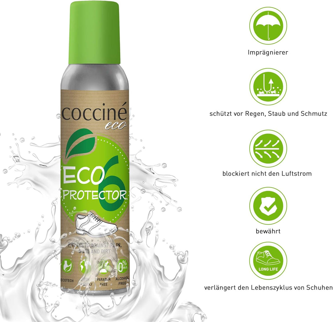 Coccine - Wildleder Pflege + Imprägnierspray Schuhe Set, Nubukleder Pflege, Impregnierungsspray Schu