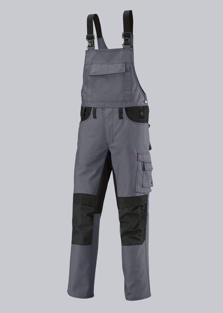 BP 1791-555-53-48s Latzhose, Stretch-Hosenträger mit Clipbefestigungen, 295,00 g/m² Stoffmischung, d