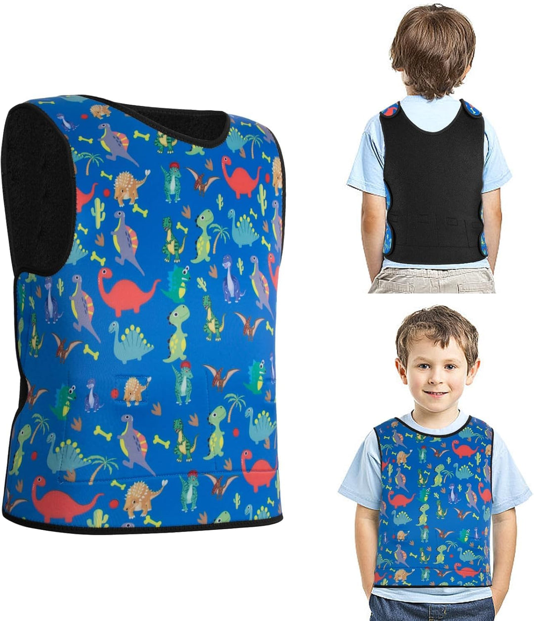 Gewichtsweste Kinder & Kompressionsweste, Verstellbare Weighted Vest als ADHS Hilfsmittel und Autism