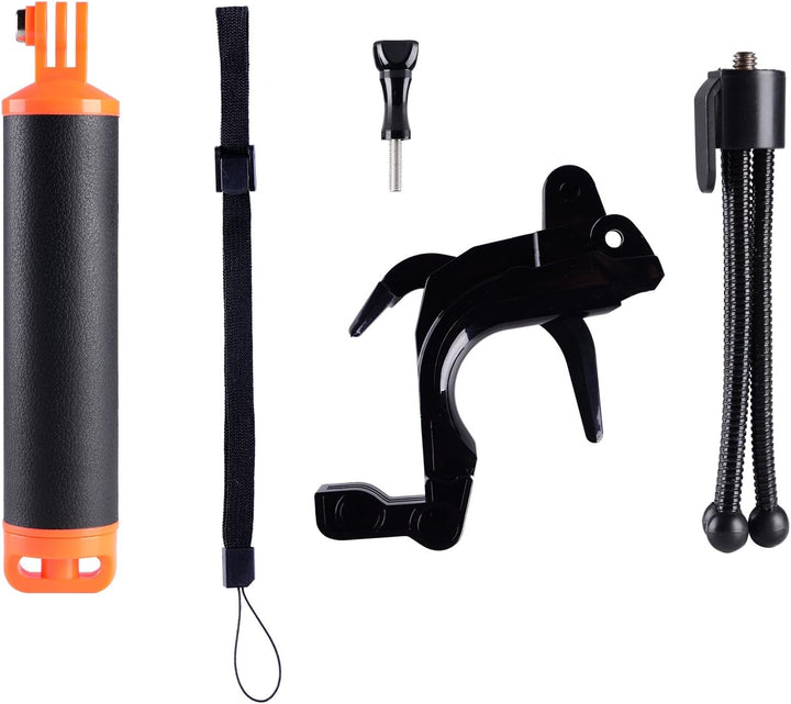 Suptig wasserdichter Kamerastab mit Auslöser für GoPro Hero 8, Hero 7, Hero 6, Hero5, Hero4, Hero3,