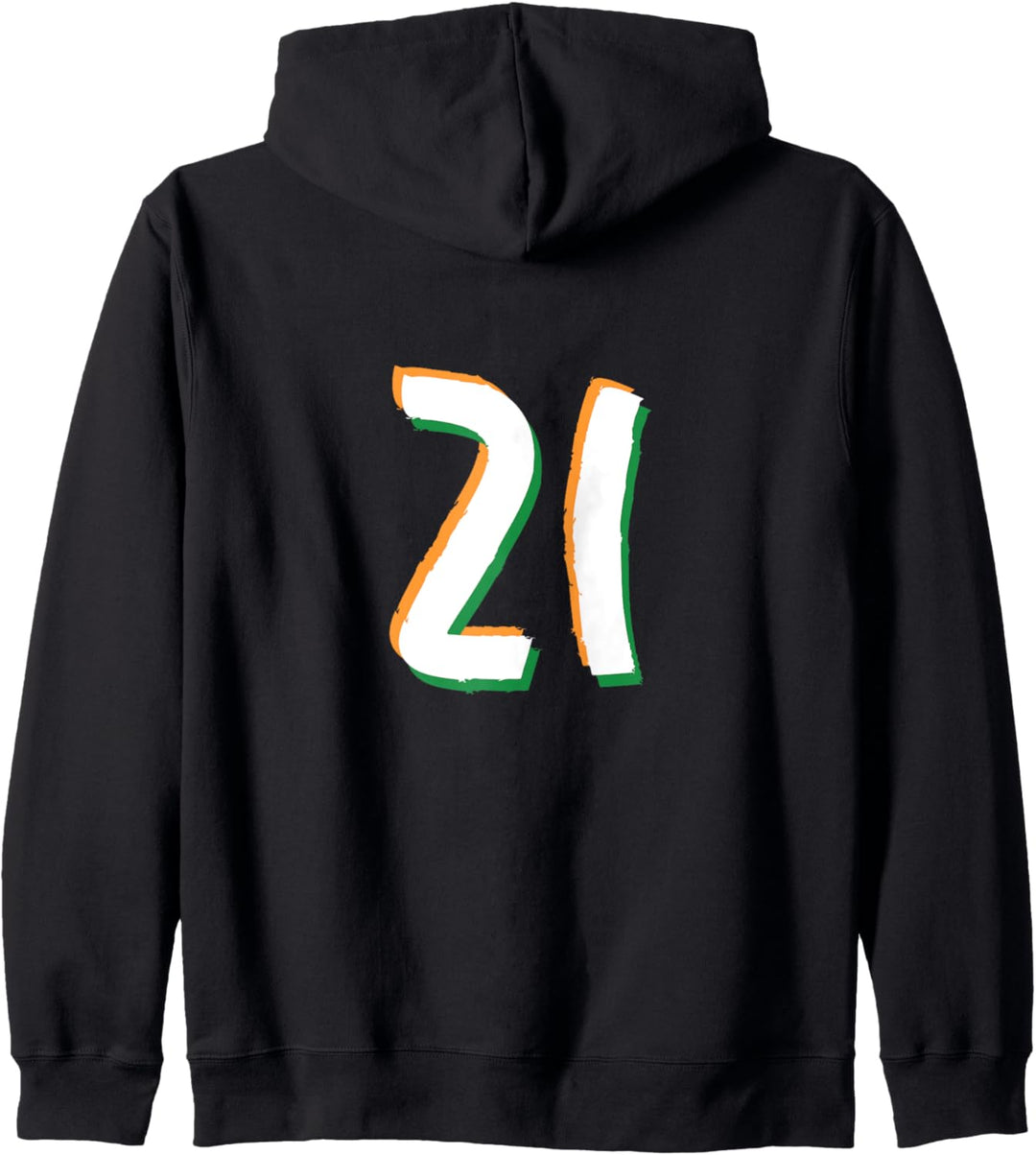 Flagge Indien Kapuzenjacke