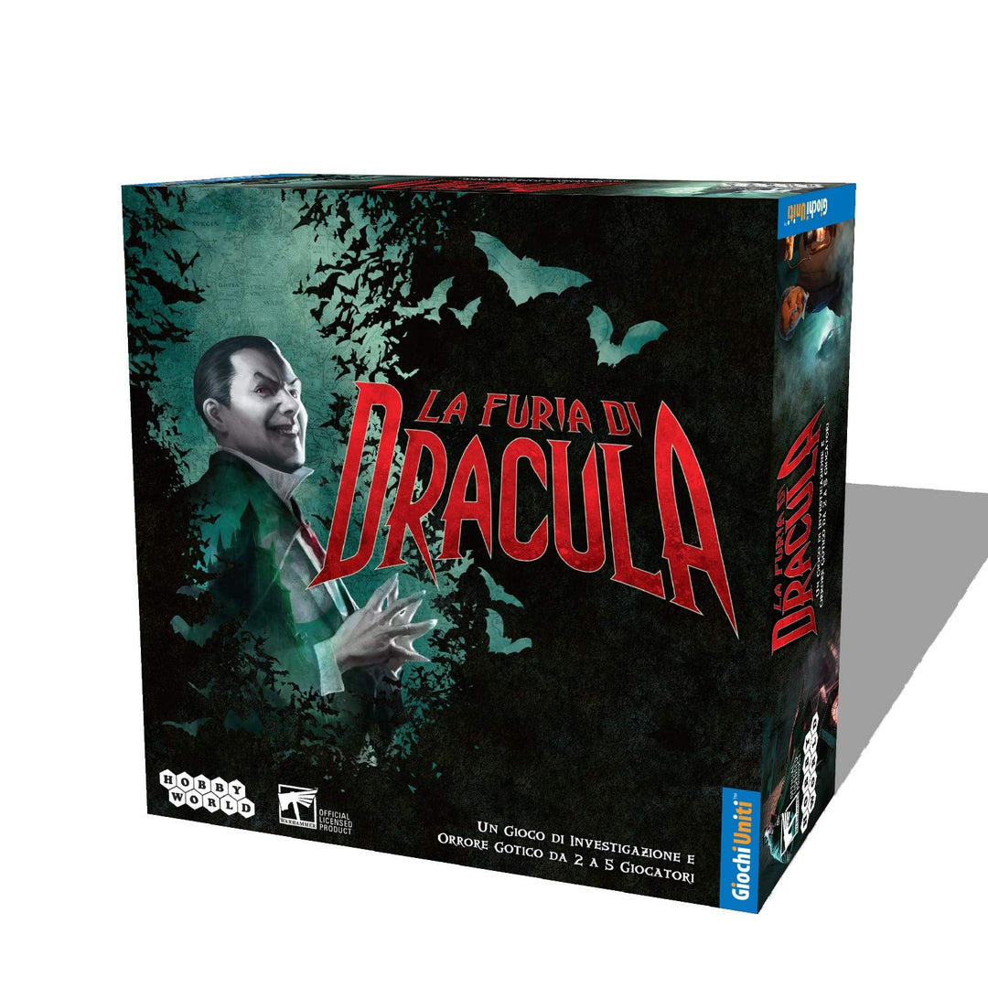 Giochi Uniti - Der Zorn von Dracula, Brettspiel, Italienische Ausgabe, GU494