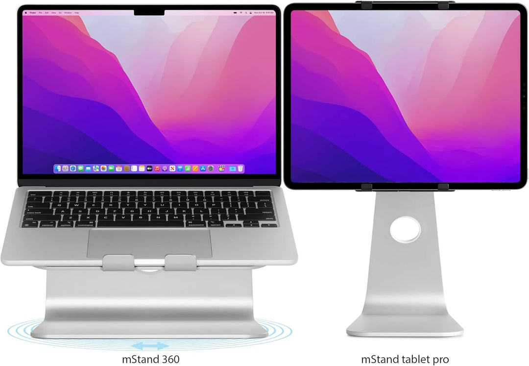 Rain Design mStand360 Laptop Stand w/Swivel Base - Starlight mStand360 Starlight, mStand360 Starligh