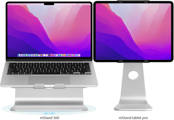 Rain Design mStand360 Laptop Stand w/Swivel Base - Starlight mStand360 Starlight, mStand360 Starligh