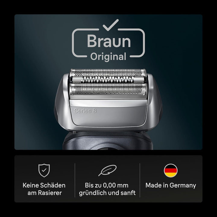 Braun Series 8 Elektrorasierer Scherkopf 83M – ORIGINAL Ersatzscherteil und Rasierer Zubehör vom Her