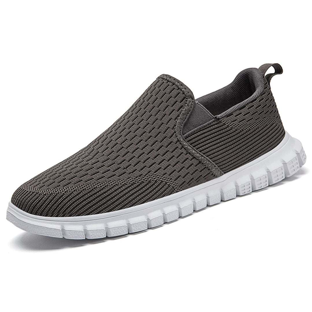Oltyutc Herren Sneakers Slip On Schuhe Laufschuhe Sportschuhe Tennisschuhe Walkingschuhe Bequem Atmu