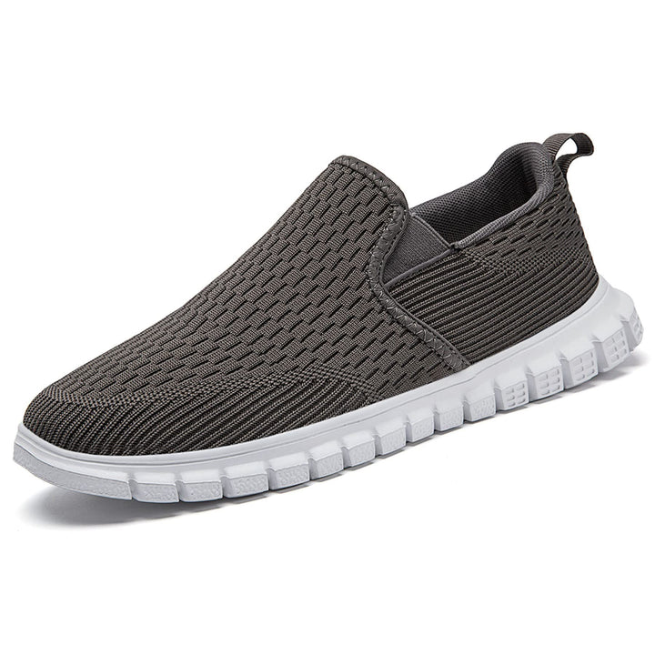 Oltyutc Herren Sneakers Slip On Schuhe Laufschuhe Sportschuhe Tennisschuhe Walkingschuhe Bequem Atmu