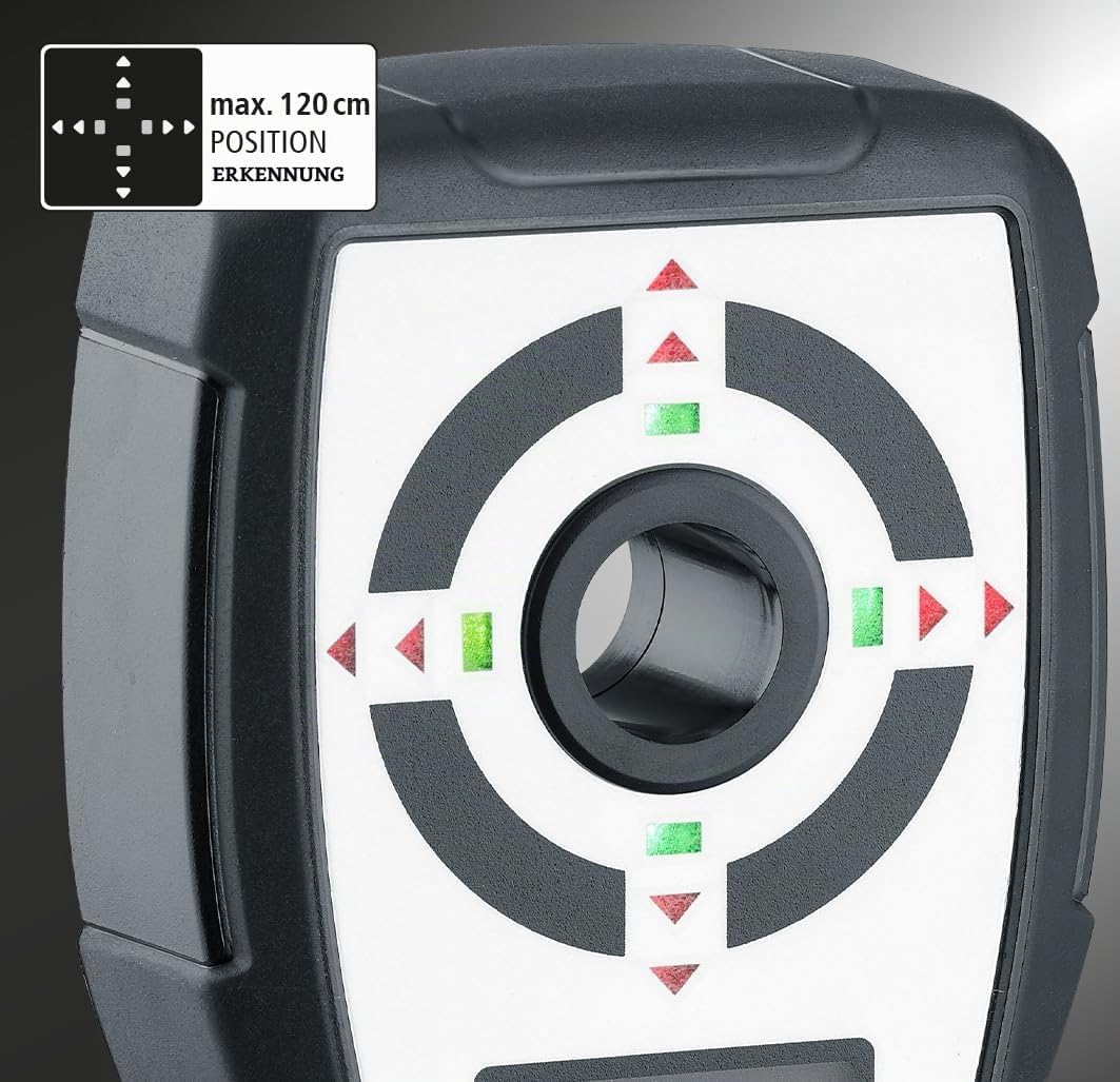 Umarex Laserliner Bohrungsgerät (präzise, LED-Indikatoren, Markierungshilfe, für Wand- und Deckenboh