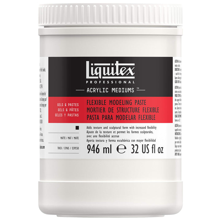 Liquitex 8916 Professional flexible Struktur- und Modellierpaste für Acrylfarben, wasserfest, Archiv