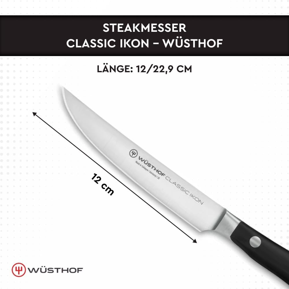 WÜSTHOF Classic Ikon Steakmesser 12 cm