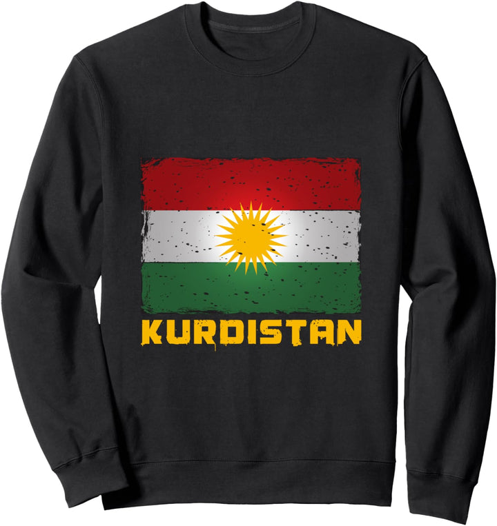 Kurdische Flagge für Kurden & Kurdin Sweatshirt