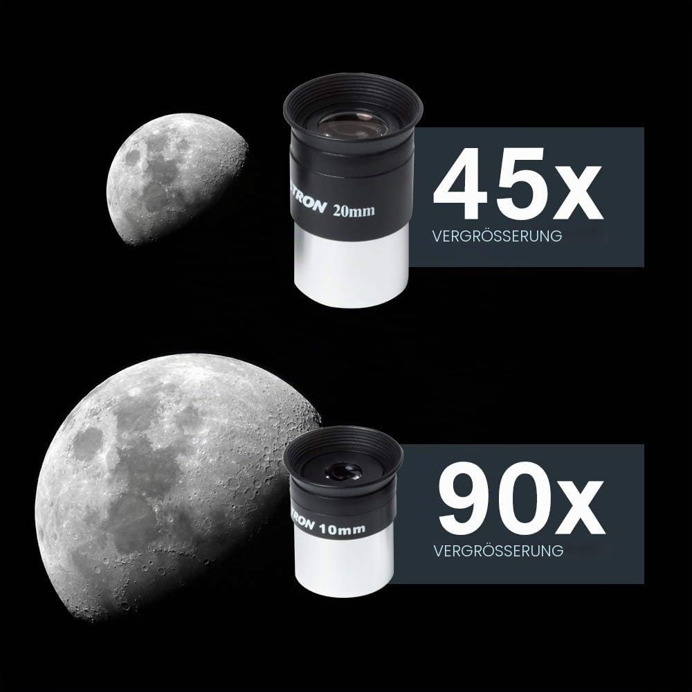 Celestron 21061 AstroMaster 70AZ Refraktorteleskop, dunkelblau AstroMaster 70 AZ Refraktor, AstroMas