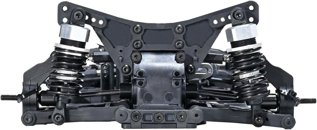 1/10 RC Auto Chassis Rahmen Bausatz 4WD On-Road, DIY Rolling Chassis Frame Kit für Erwachsene, Radst