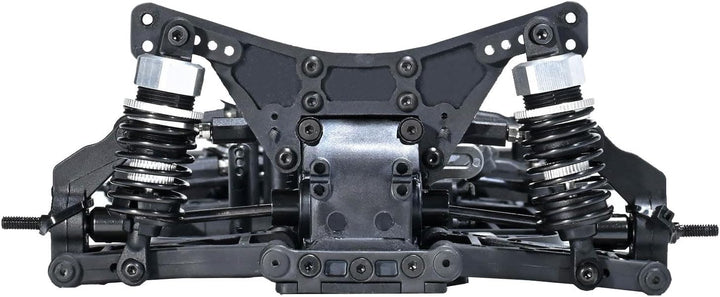 1/10 RC Auto Chassis Rahmen Bausatz 4WD On-Road, DIY Rolling Chassis Frame Kit für Erwachsene, Radst