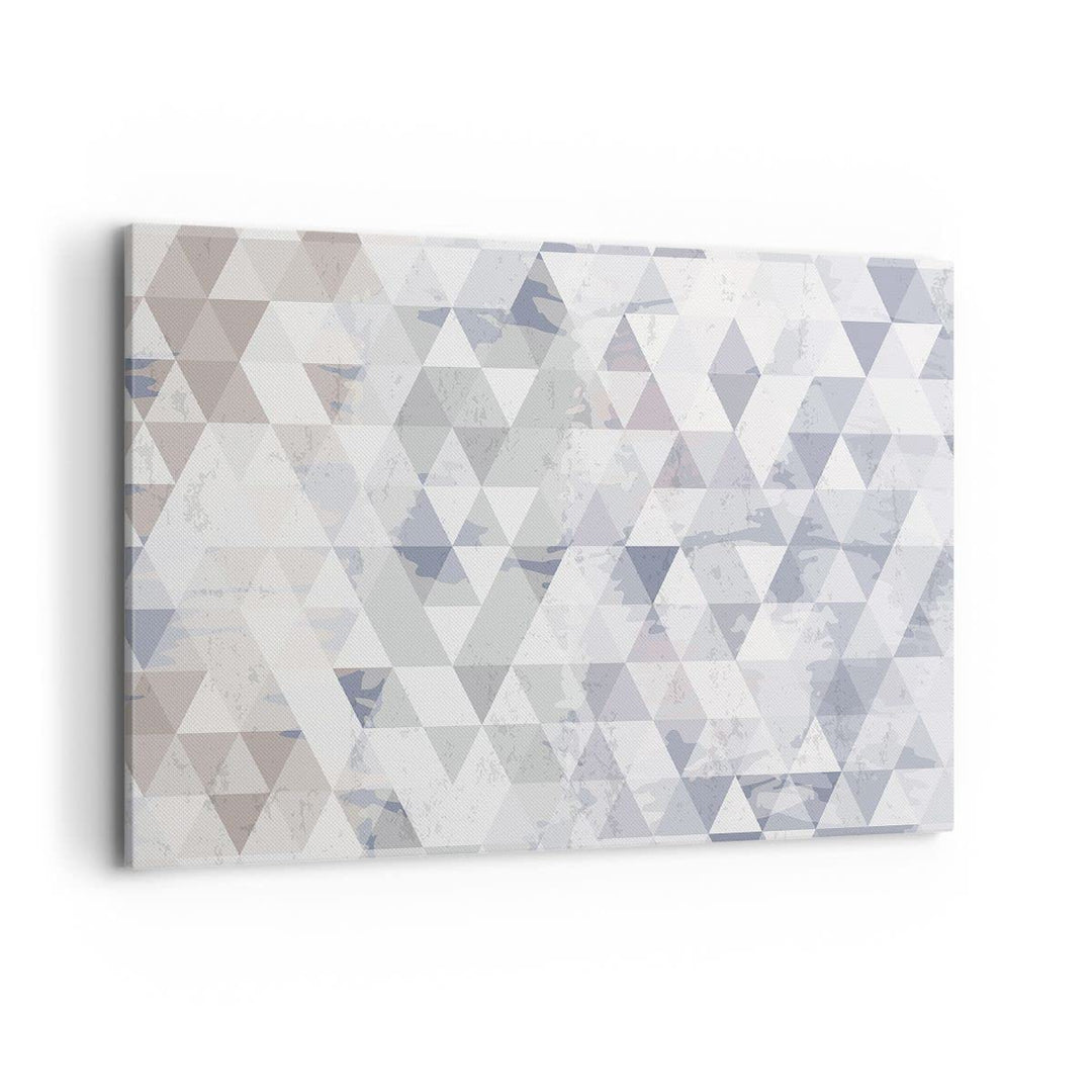 Bilder auf Leinwand 100x70cm Leinwandbild mit Rahmen Abstraktion modern Gross Wanddeko Bild Schlafzi