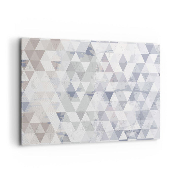 Bilder auf Leinwand 100x70cm Leinwandbild mit Rahmen Abstraktion modern Gross Wanddeko Bild Schlafzi
