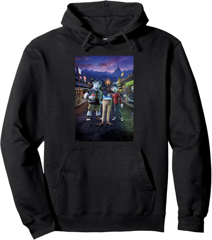 Poster mit Gruppenfoto von Disney Pixar Onward Pullover Hoodie