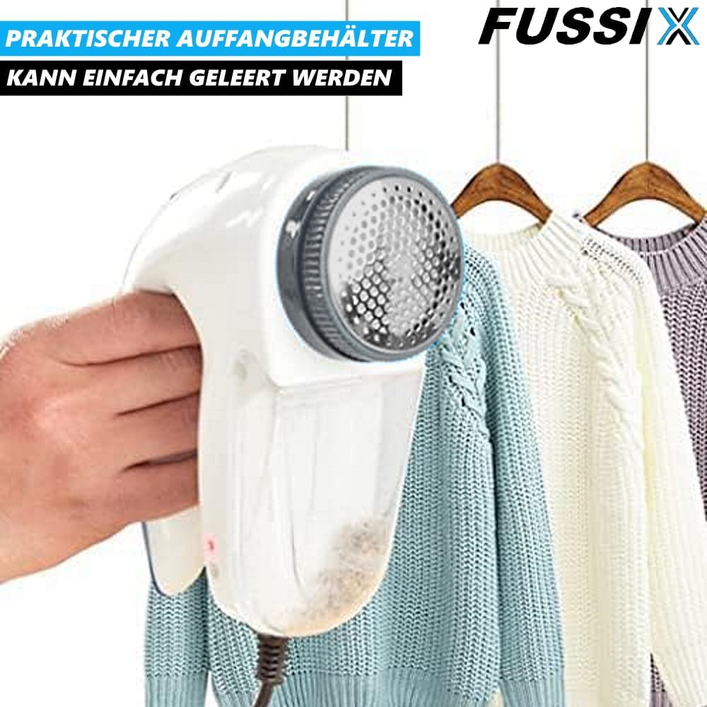 FUSSIX Elektrische Fusselfräse Kleiderrasierer Wollrasierer