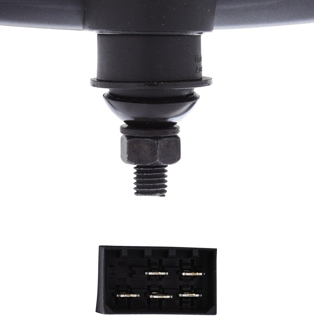HELLA - Hauptscheinwerfer - 24V - Anbau - Lichtscheibenfarbe: gelb - Stecker: AMP - rechts - 1SA 996