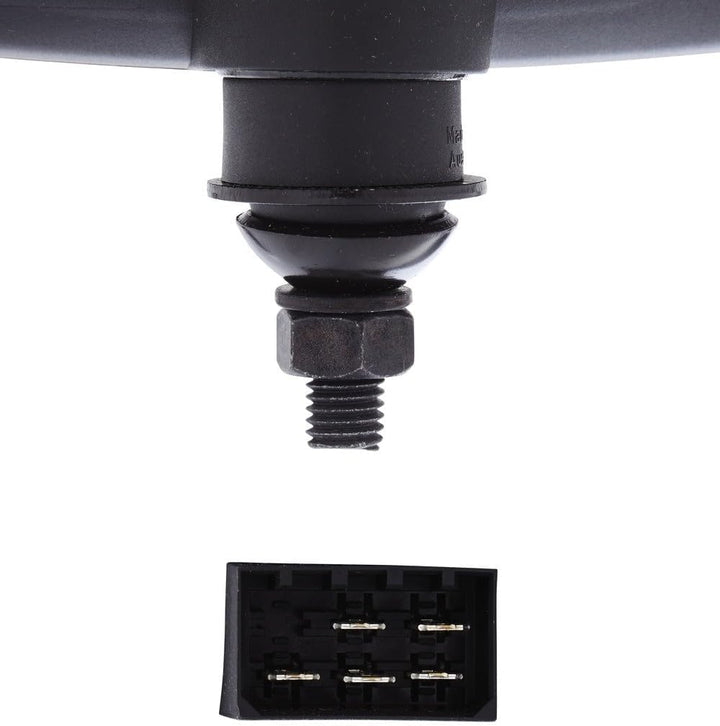 HELLA - Hauptscheinwerfer - 24V - Anbau - Lichtscheibenfarbe: gelb - Stecker: AMP - rechts - 1SA 996